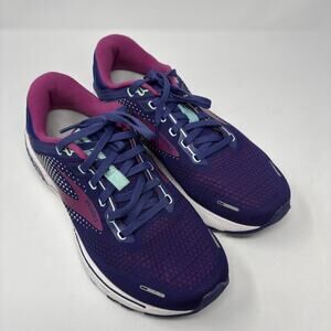 Brooks Adrenaline GTS 22 Stability Running Walking Shoe Purple Women’s Size 9.5B